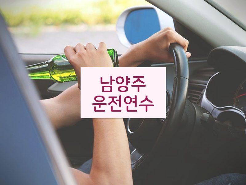 남양주운전연수 후기