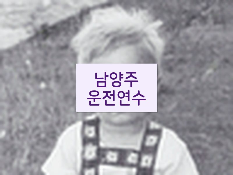 남양주운전연수 후기