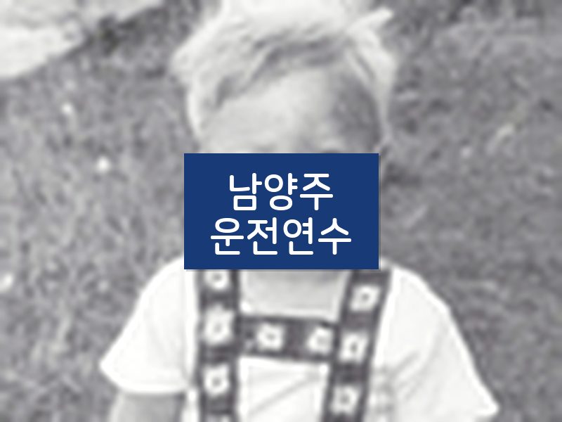 남양주운전연수 후기