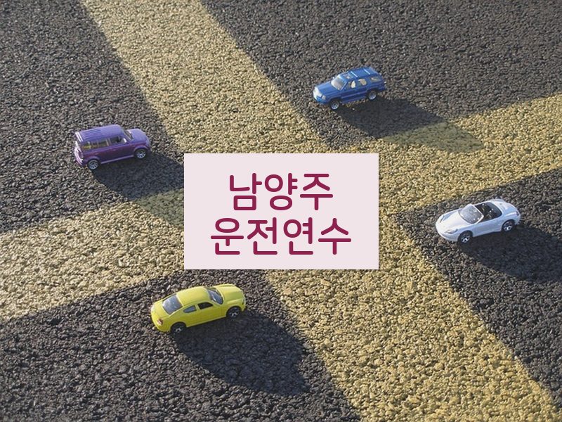 남양주운전연수 후기