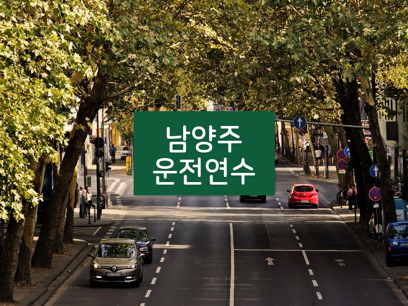 남양주운전연수 후기