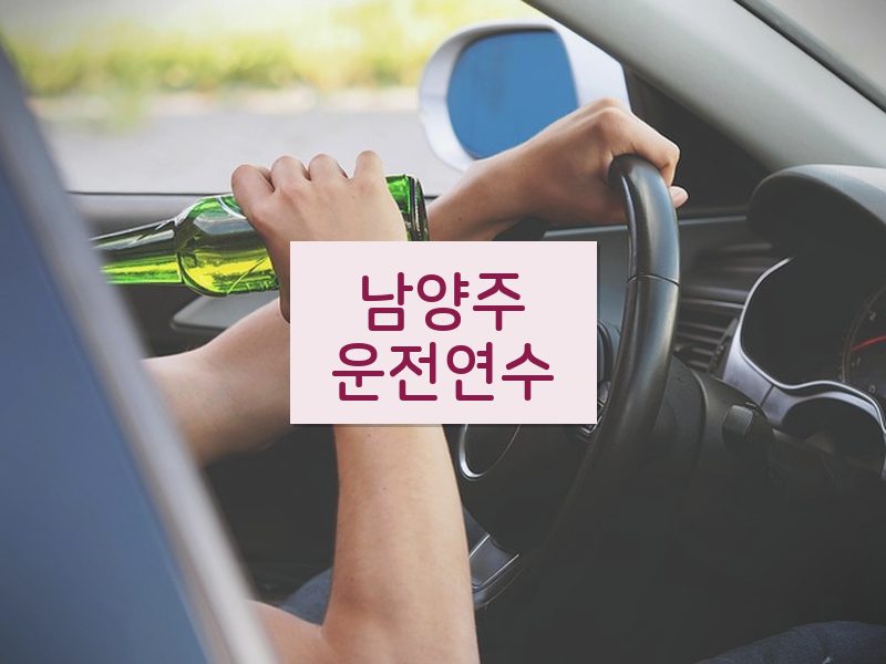 남양주운전연수 후기