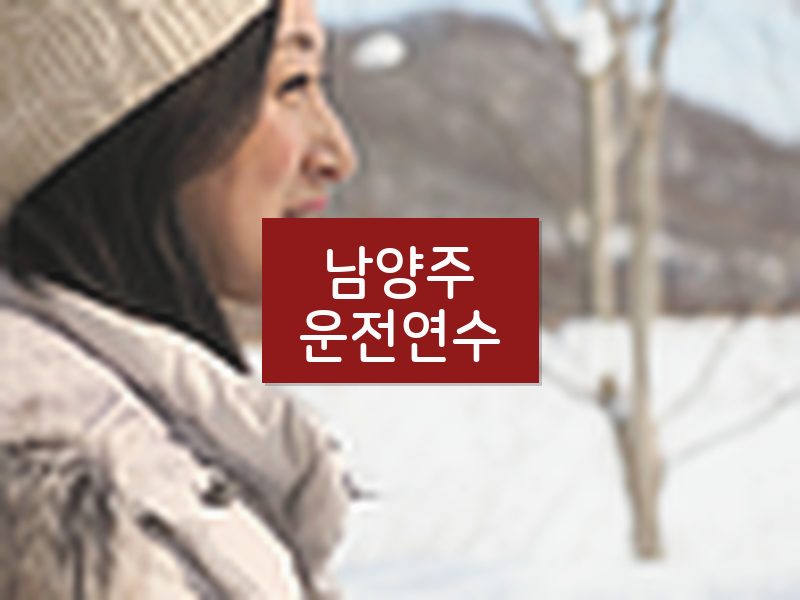 남양주운전연수 후기