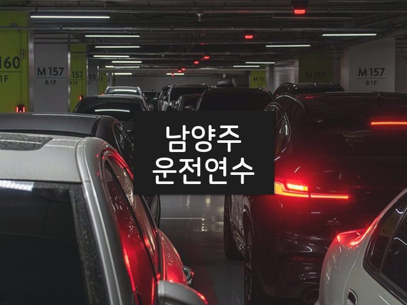 남양주운전연수 후기